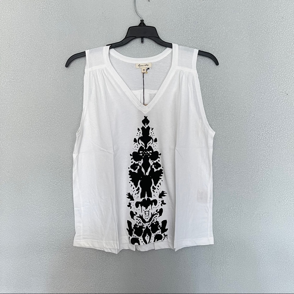 Raven + Lily Ink Blot Tank Top NWT